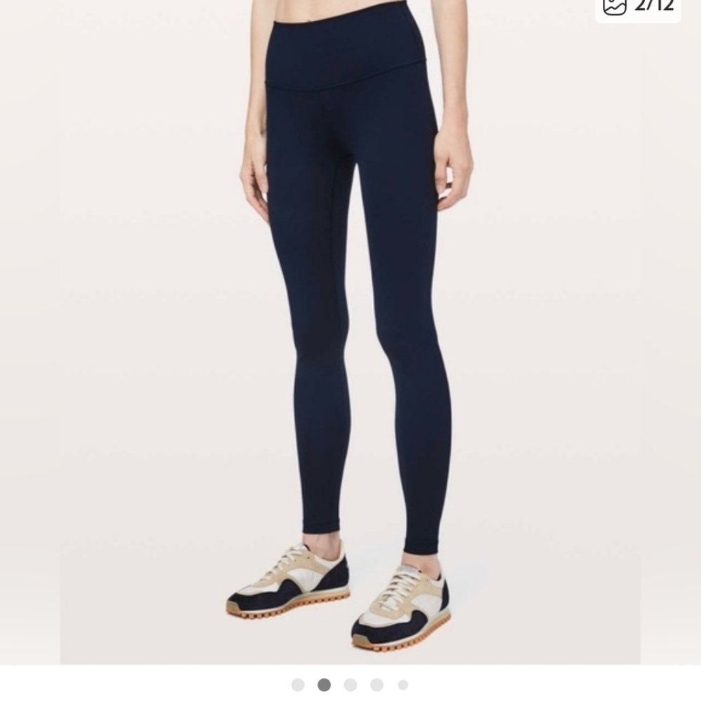 Lululemon Wunder Under Tight True Navy Size 8